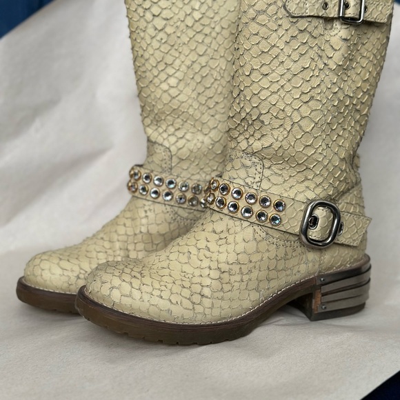 BALDAN boots size 6 Python Skin 100% - Picture 2 of 6